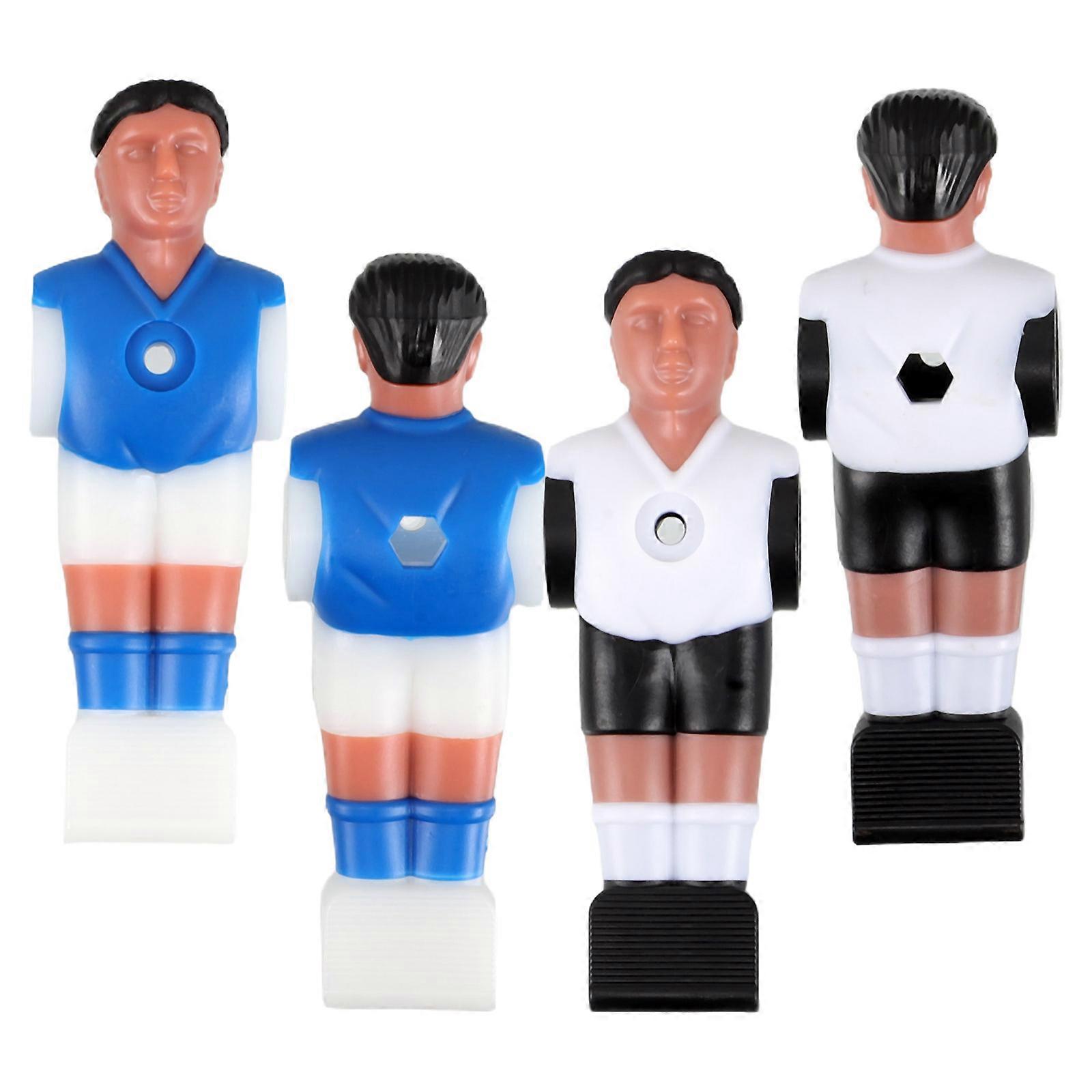 Foosball Player Soccer Game Figures for Replacement 16Pcs Resin Accessories