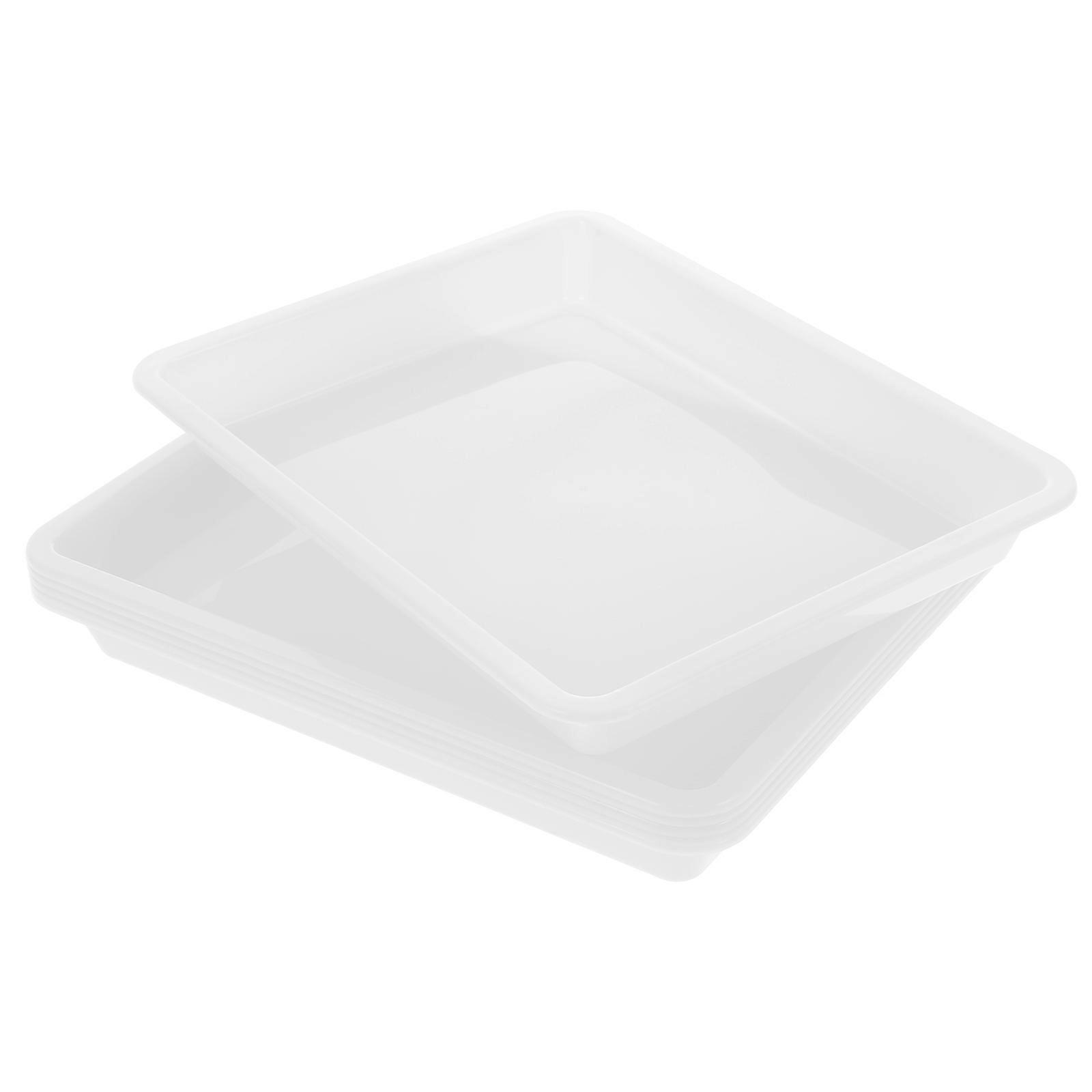 Toy Storage Tray Plastic Puzzle Sorter Trays for Puzzle Organizing 24Pcs