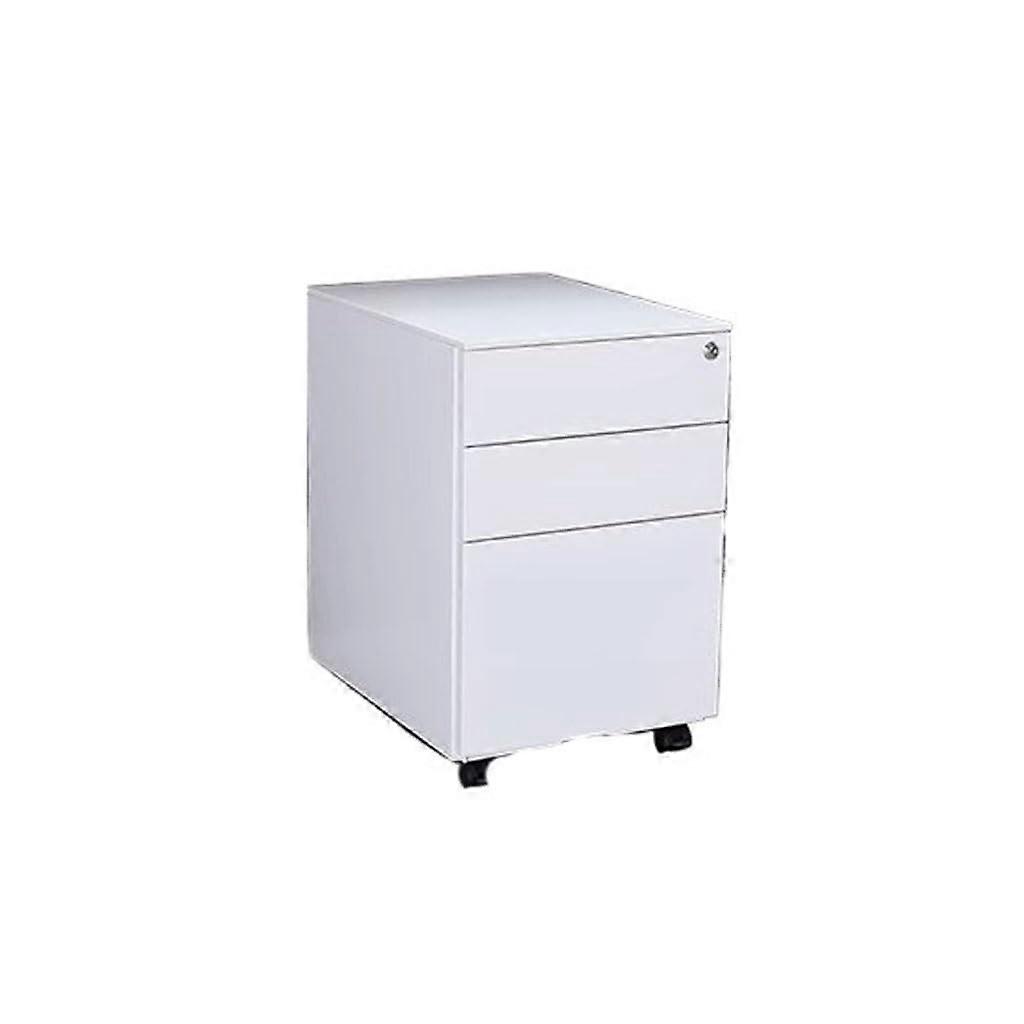 Iron File Cabinet for Home Office Storage with Drawers for Financial Information Small Size Office Tool Cabinet One Size