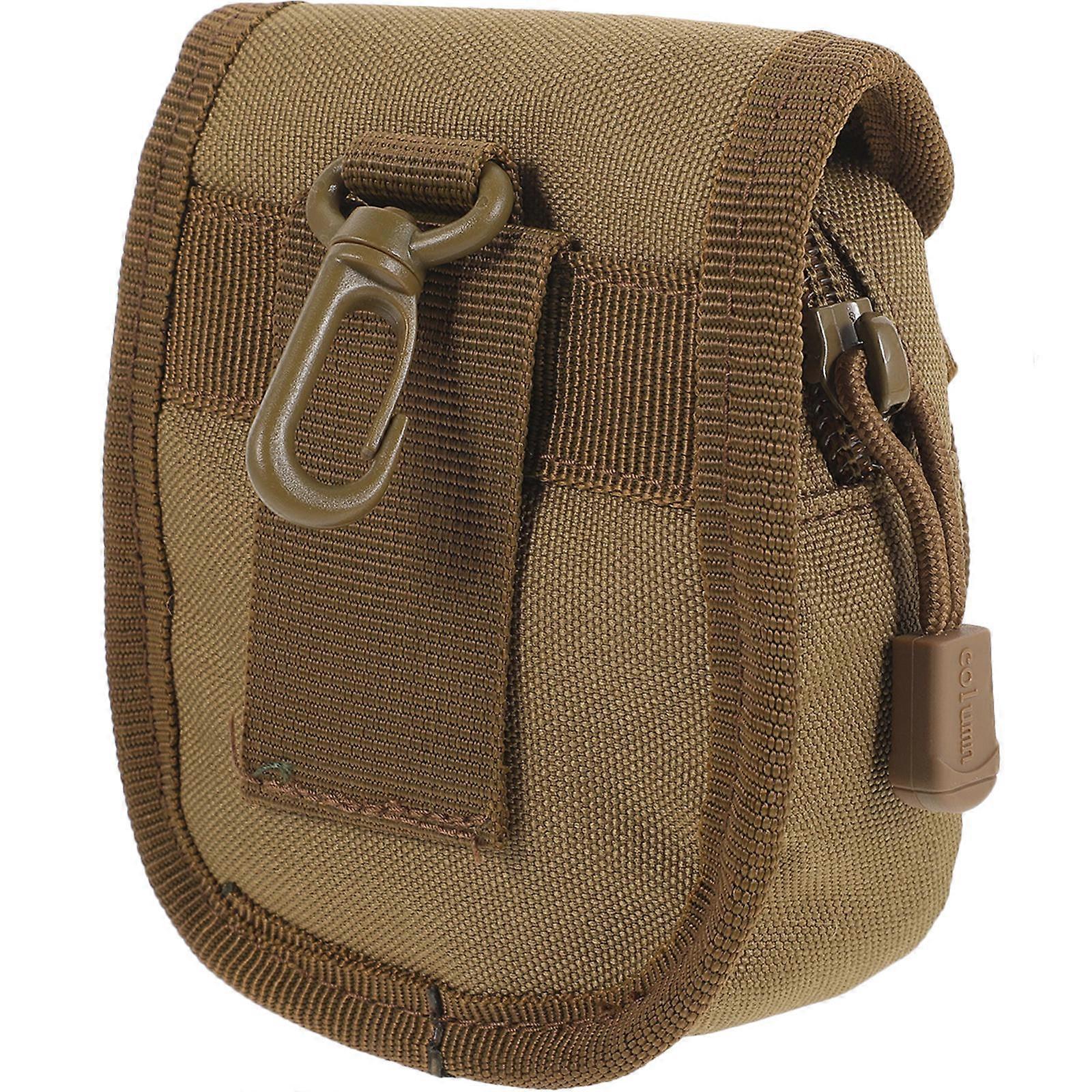 Multi-Function Waist Bag Belt Pouch for Storage Use in Khaki