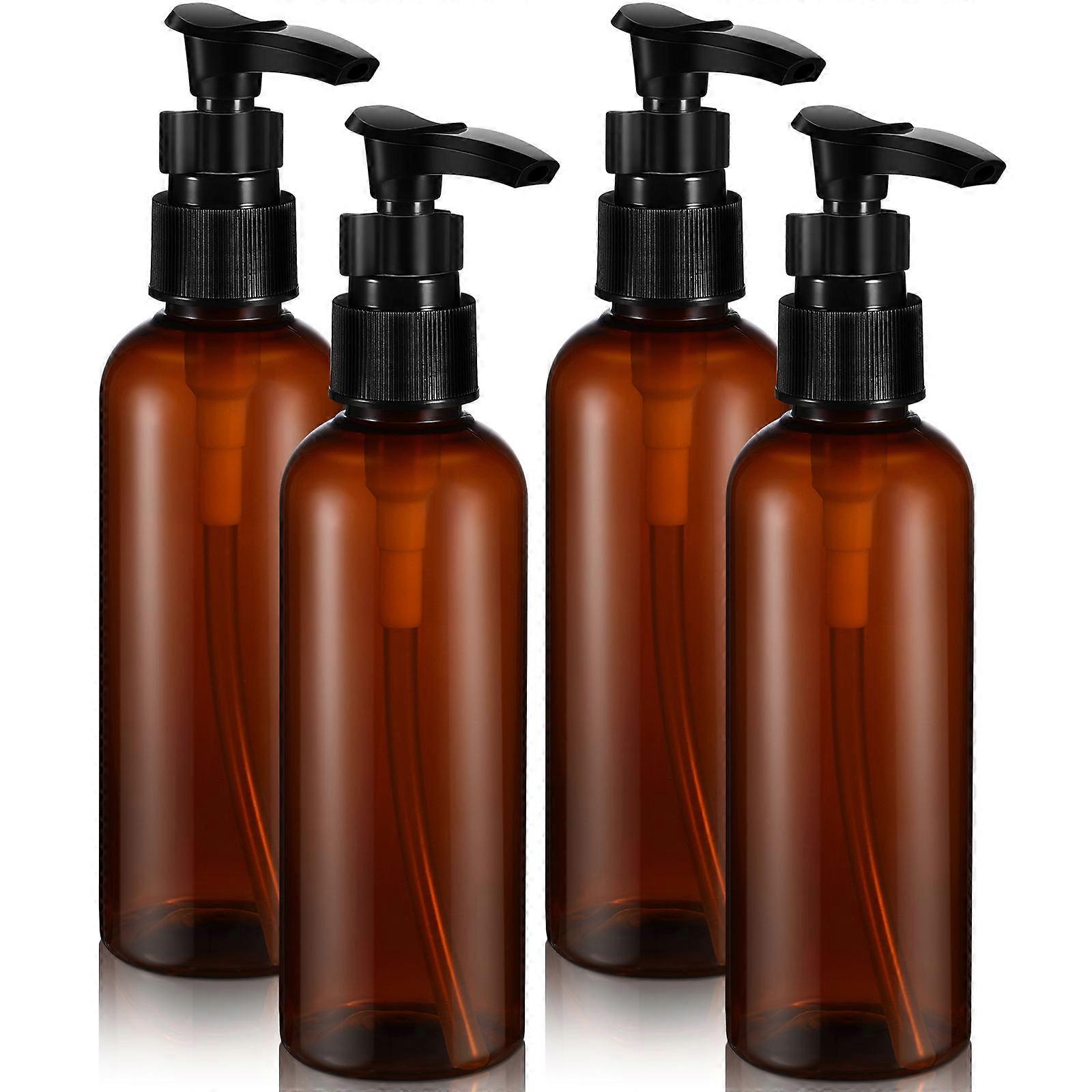 Cylindrical Plastic Lotion Bottles 8 Pcs Suitable For Travel Camping Business Trip Refillable Functionality Multi Color