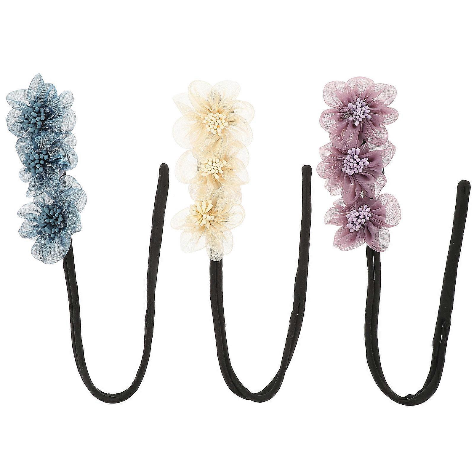 12 Pcs Lazy Hair Bun Maker For Women Perfect For Home Company And Festivities Modern Hair Styling Tools Assorted Color