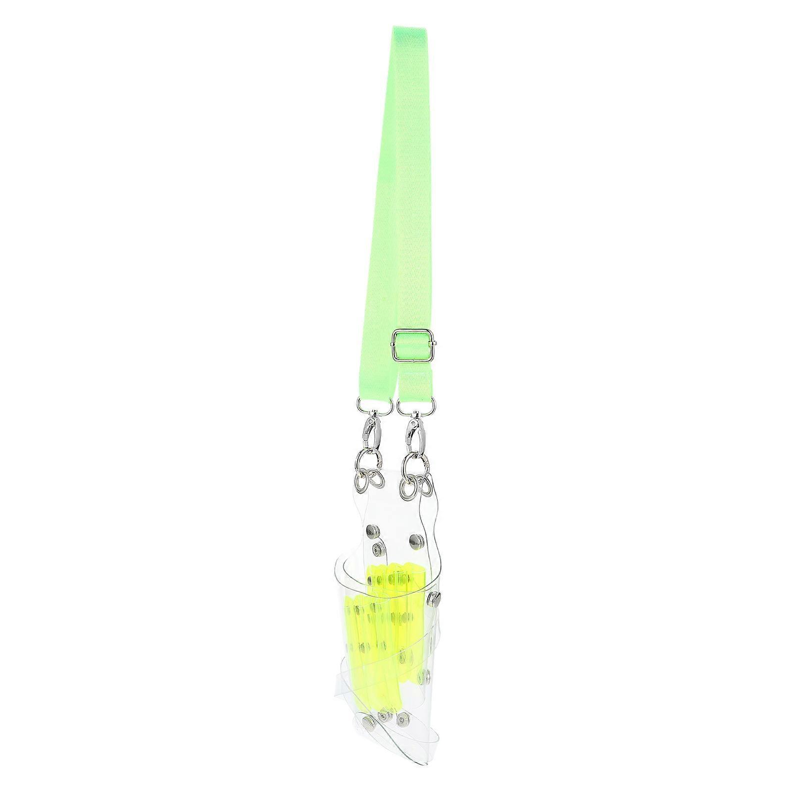 Hair Scissors Bag 2Pcs Transparency Waist Pack PVC Designed For Barber Tool Organization Professionals