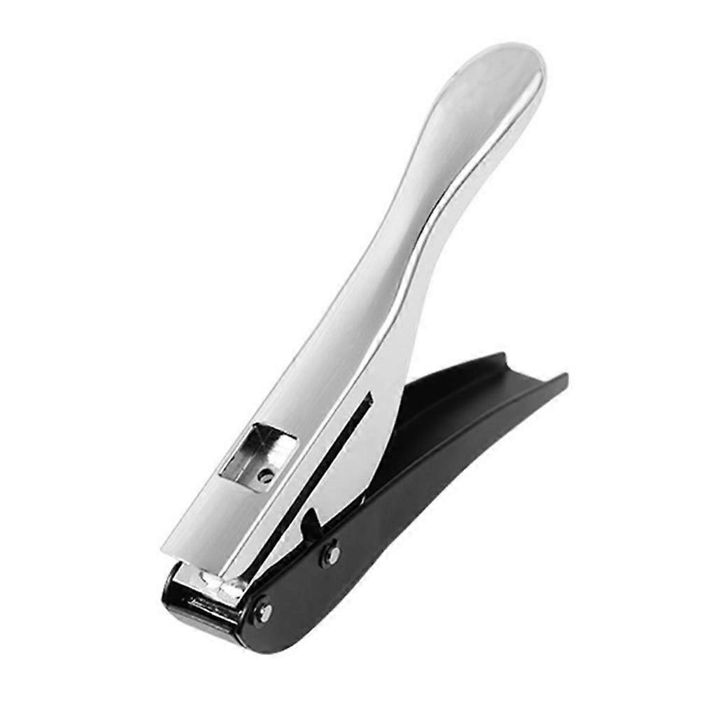 Office Hole Puncher Punch Hole For Business Use Ergonomic Design Black 5.12x3.54x0.79 Inch 1Pcs