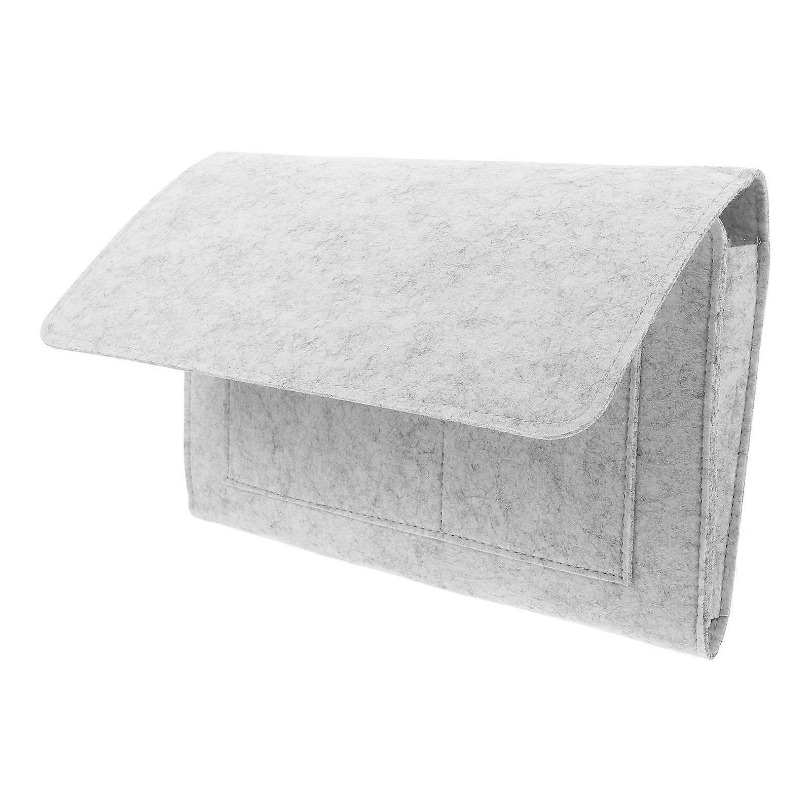 Felt Armrest Pouch Bedside Organizer for Storage 2Pcs Portable Bag