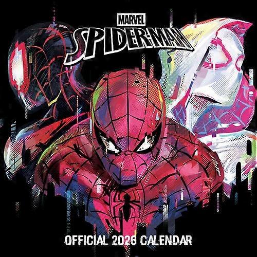 Spider-Man 2026 Square Wall Calendar