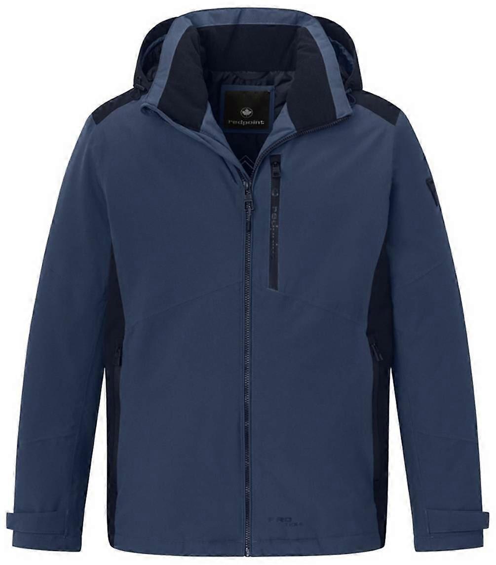 Redpoint Len 2.0 Waterproof Jacket - Mid Blue/Navy