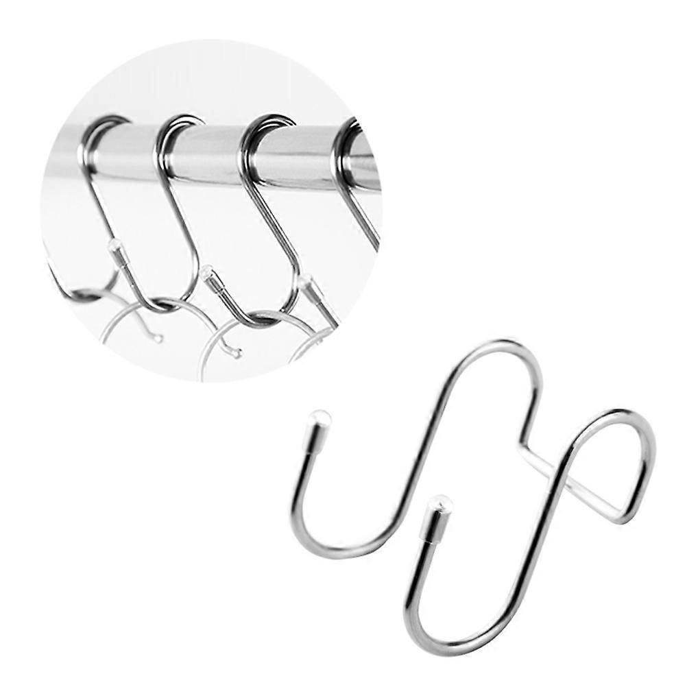 Hooks 4 Pcs Nail-Free Storage Solution for Gardening and Workshop Use Featuring Silver Finish