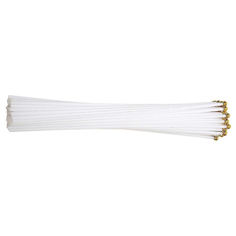 Flagpole for Flag Plastic Hand Held Flag Pole 400Pcs Practical White