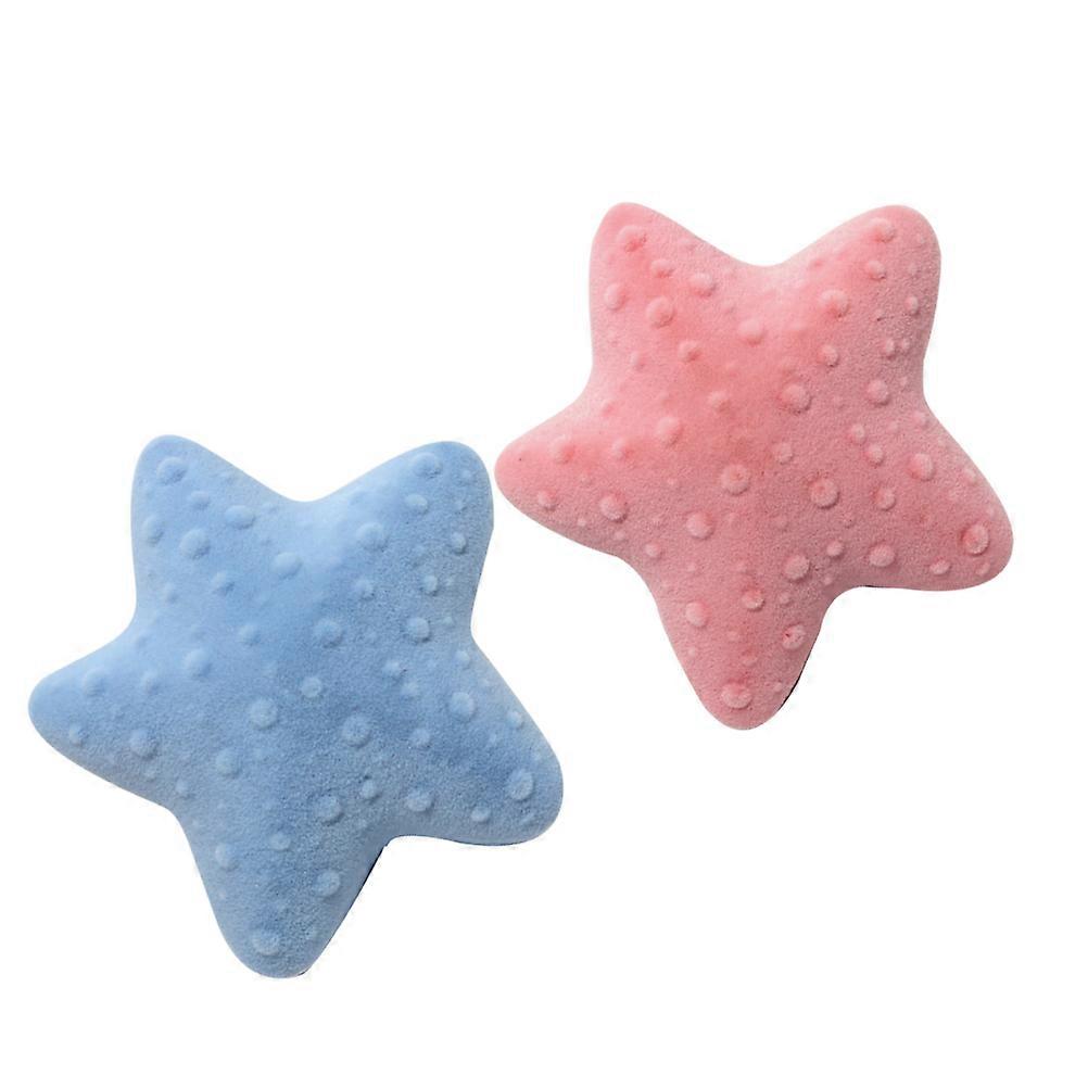 Wedding Ring Holder Chic Pentagram Star Jewelry Box for Ring Storage 2Pcs