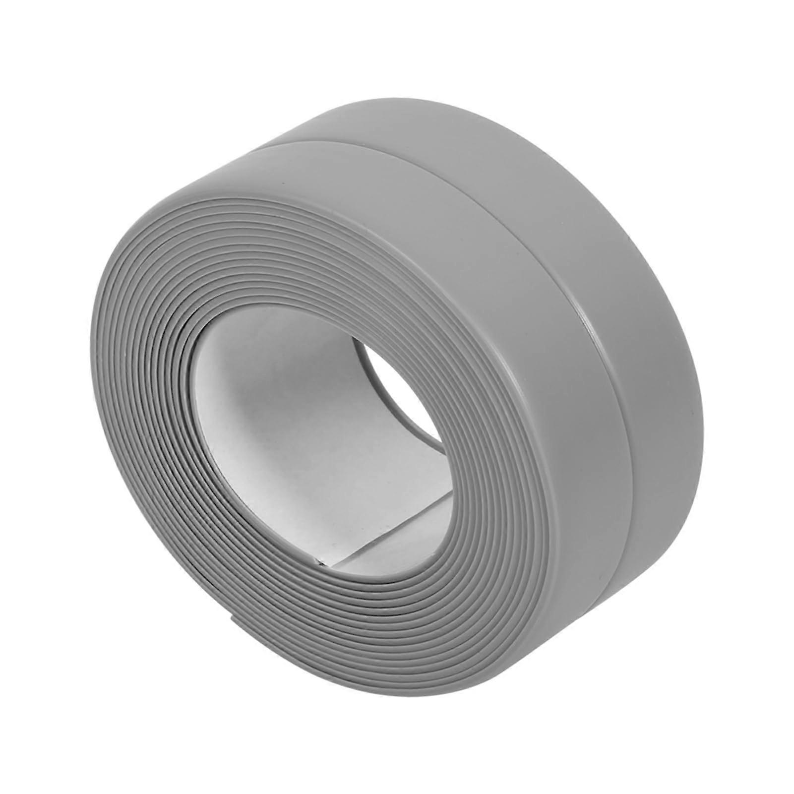 PVC Self Adhesive Caulk Strip, Waterproof Wall Sealing Tape, Shower Tile Sealer Adhesive For Countertop Sink Floor