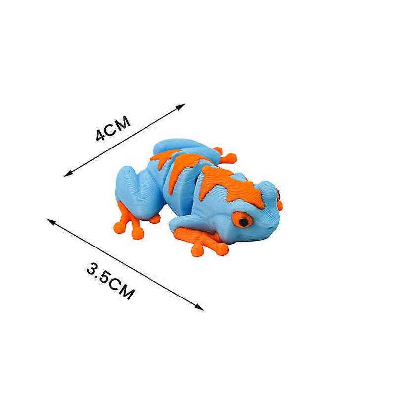 New Joint Frog Joint Frog Creative Decompression Plastic Frog Toy 1