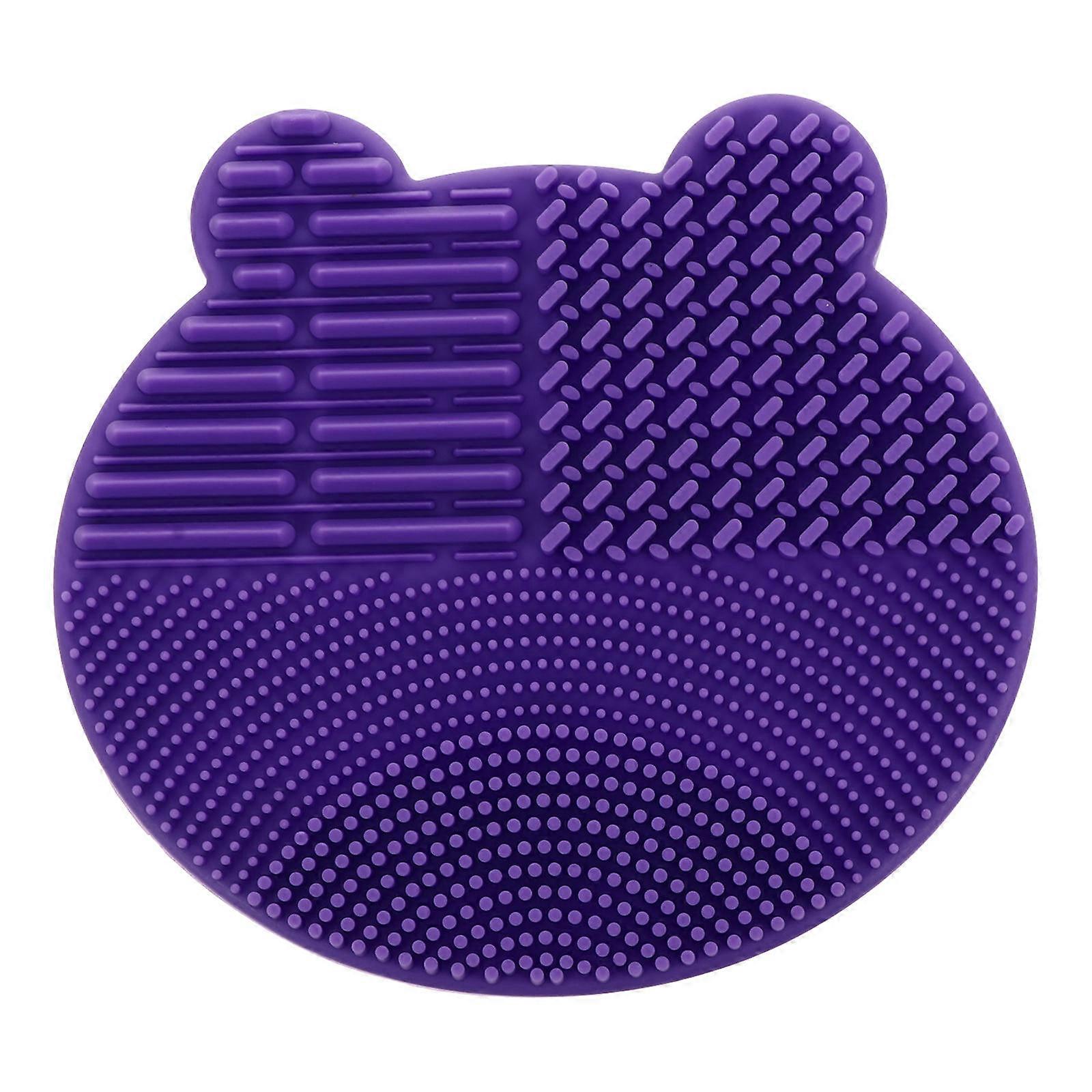 Silicone Makeup Brush Storage Holder Travel Women Rectangular 1Set