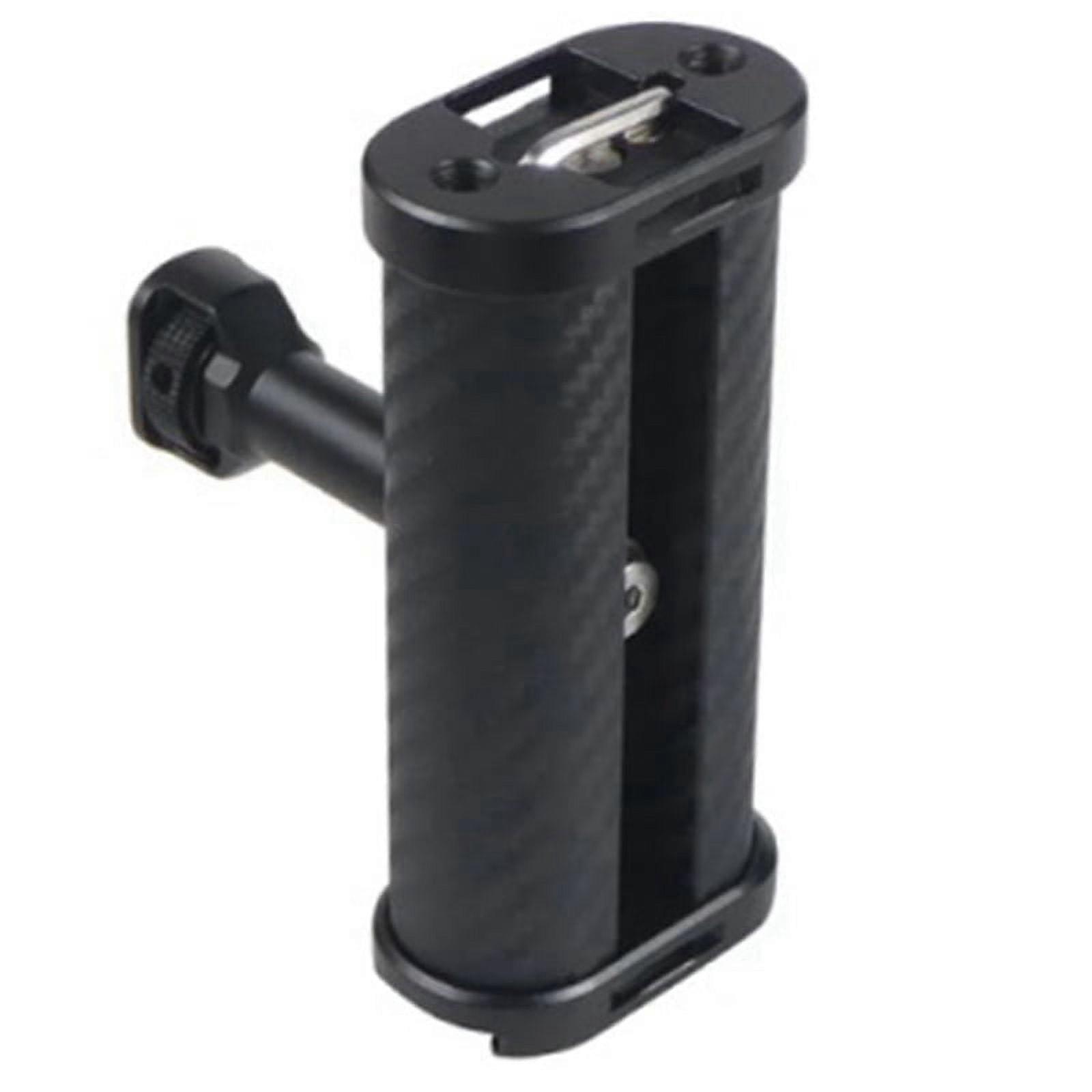 Mini Side Handle Handgrip with Dual 1/4 Screw Mount for Mirrorless Digital Camera DSLR Camera Cage Built-in Wrench