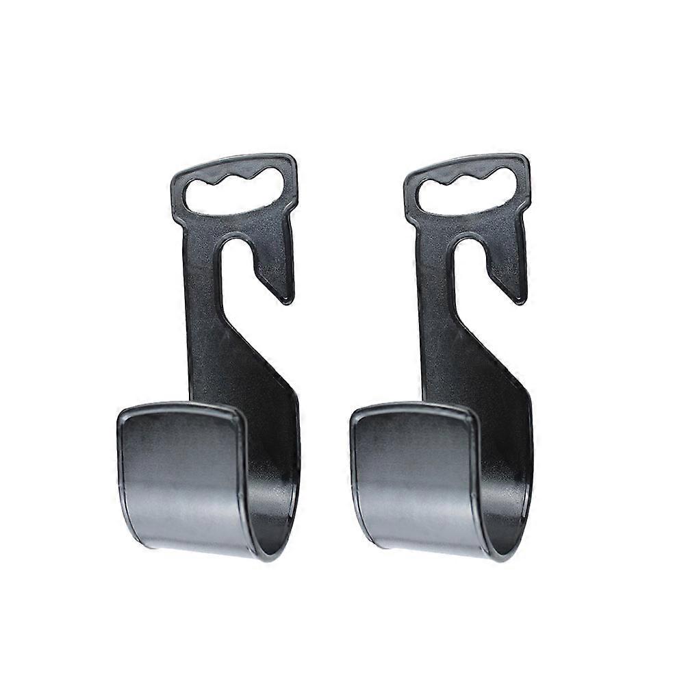 Removable Elastic Hook Water Pipe Hook for Hanging Pipe 4Pcs Black Bracket