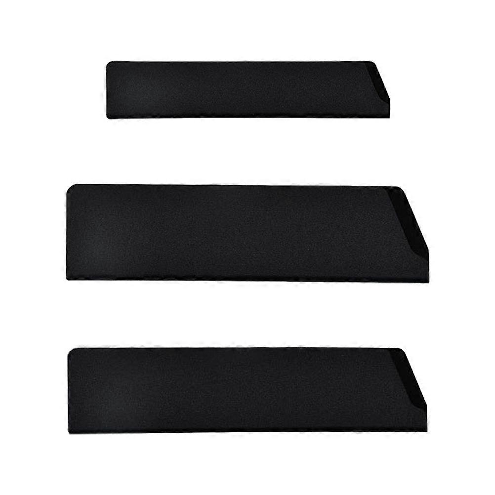 Black Cutter Protector Kitchen Cutter Covers for Chef Use 15Pcs