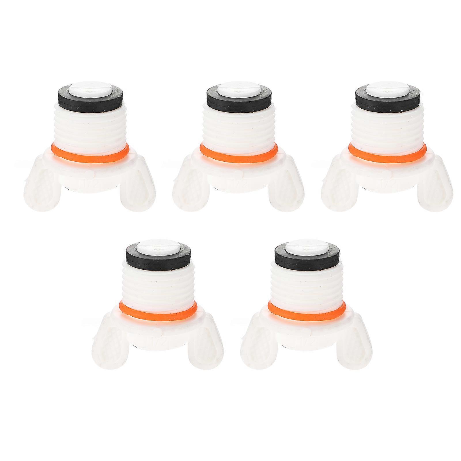 PP Rabbit Shaped Pipe Plugs Plastic for Home Use 50Pcs Practical Pipe Fittings