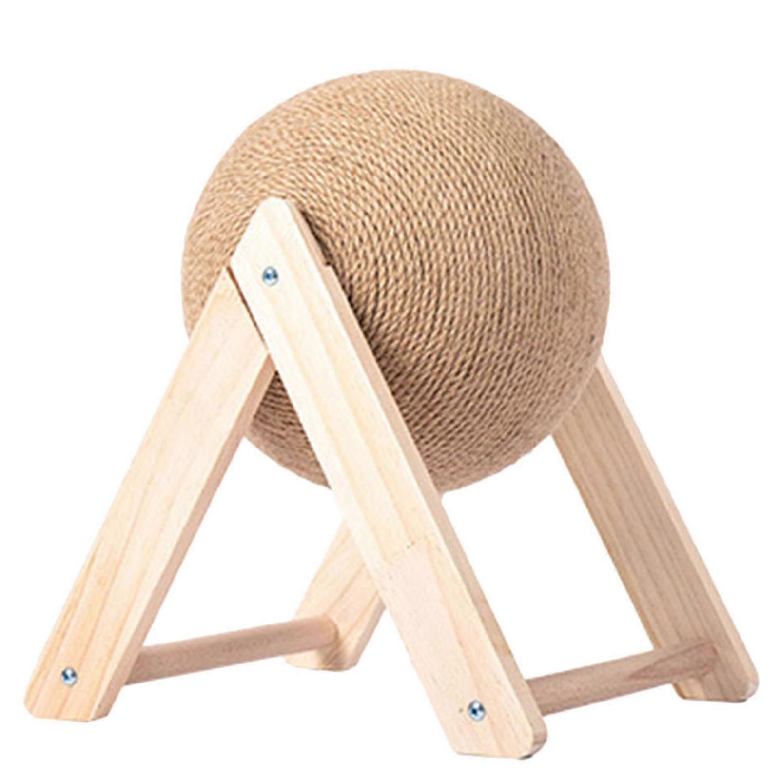 Cat Scratch Toy for Indoor Use 2Pcs Sisal Scratching Ball Plaything