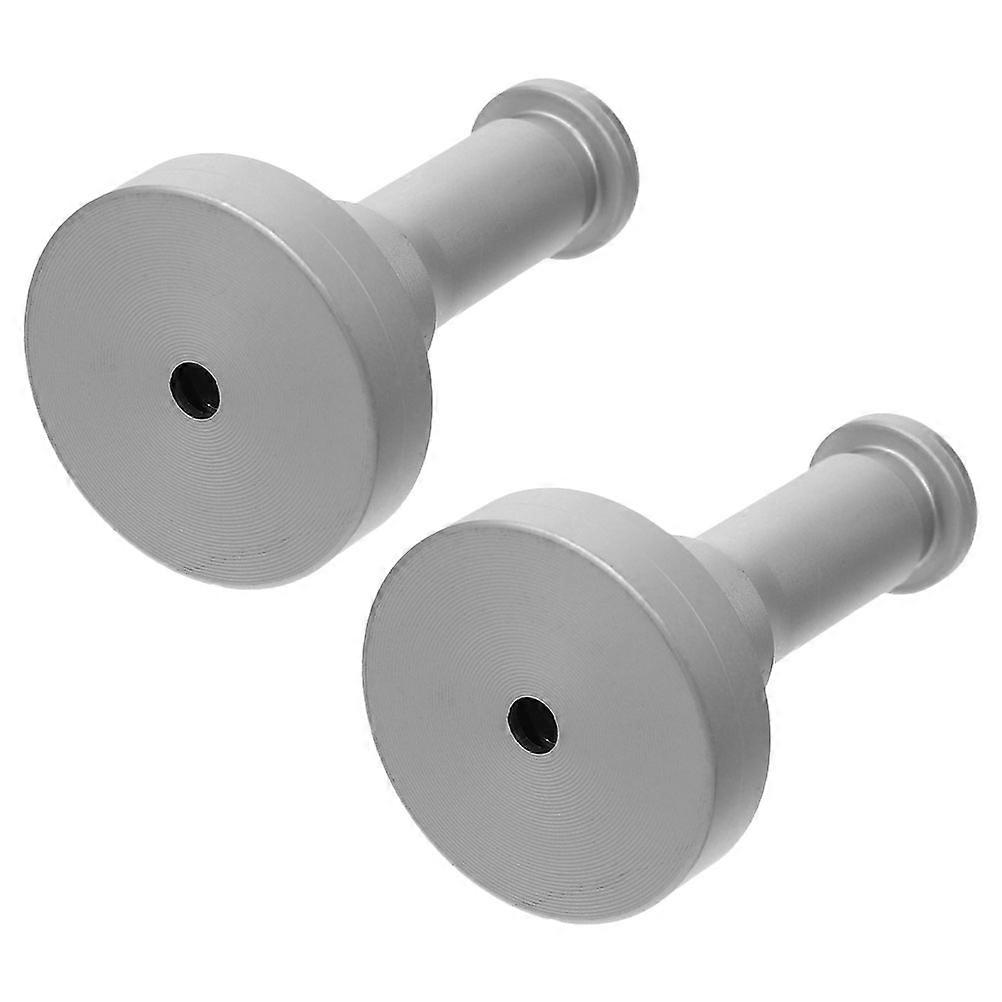 Decorative Hooks for Hanging Things Bathroom Hooks for Storage 4Pcs Silver