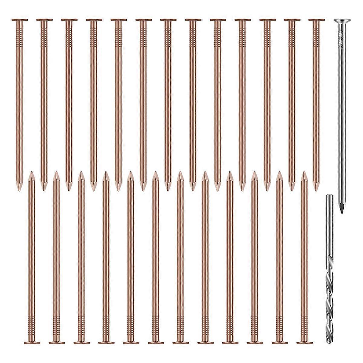 Copper Nails Kit, 3.5 Inch Stump Removal Spikes,Stump Removal Tool