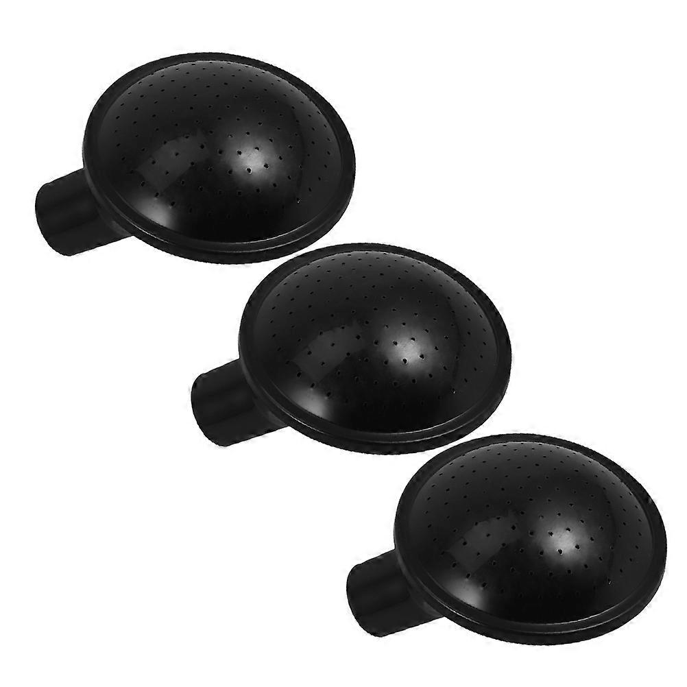 Plastic Watering Can Nozzle Replacement for Garden Use 6Pcs Black