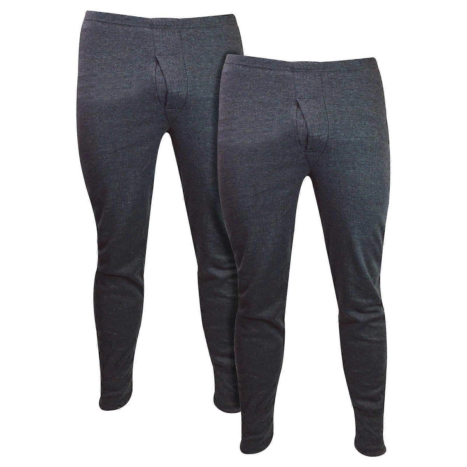 Heat Holders - 2 Pack Mens Thermal Long Johns for Winter