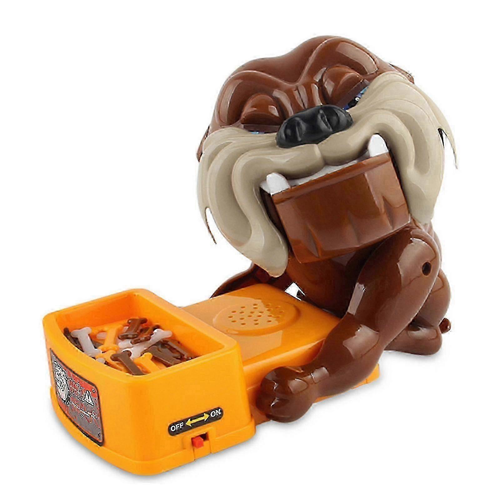 "Prank Toy Bulldog Board Game Set Funny Pet Dog Toy Don't Take Buster's Bones For Kid With Cards" 26s