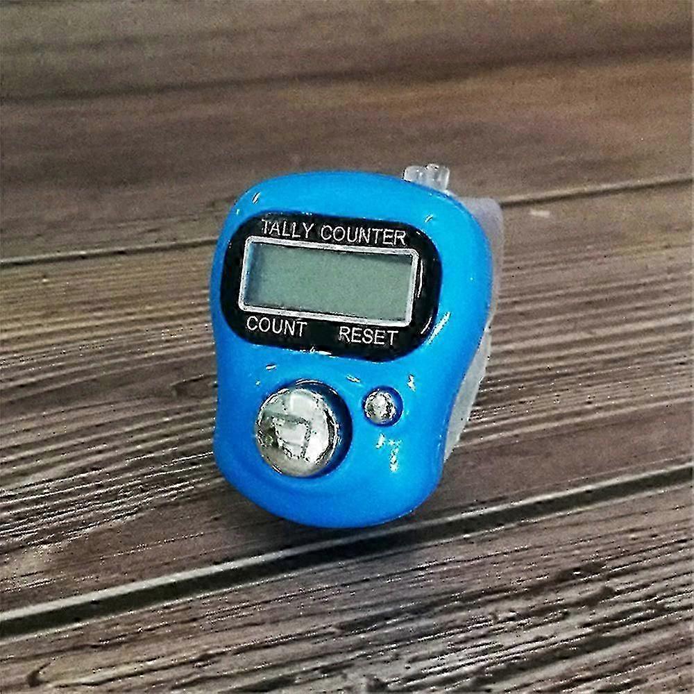 Electronic Digital Finger Ring Tally Counter Hand Held Knitting Row Counter Clicker NEW Mini Point Marker Counter LCD 26s