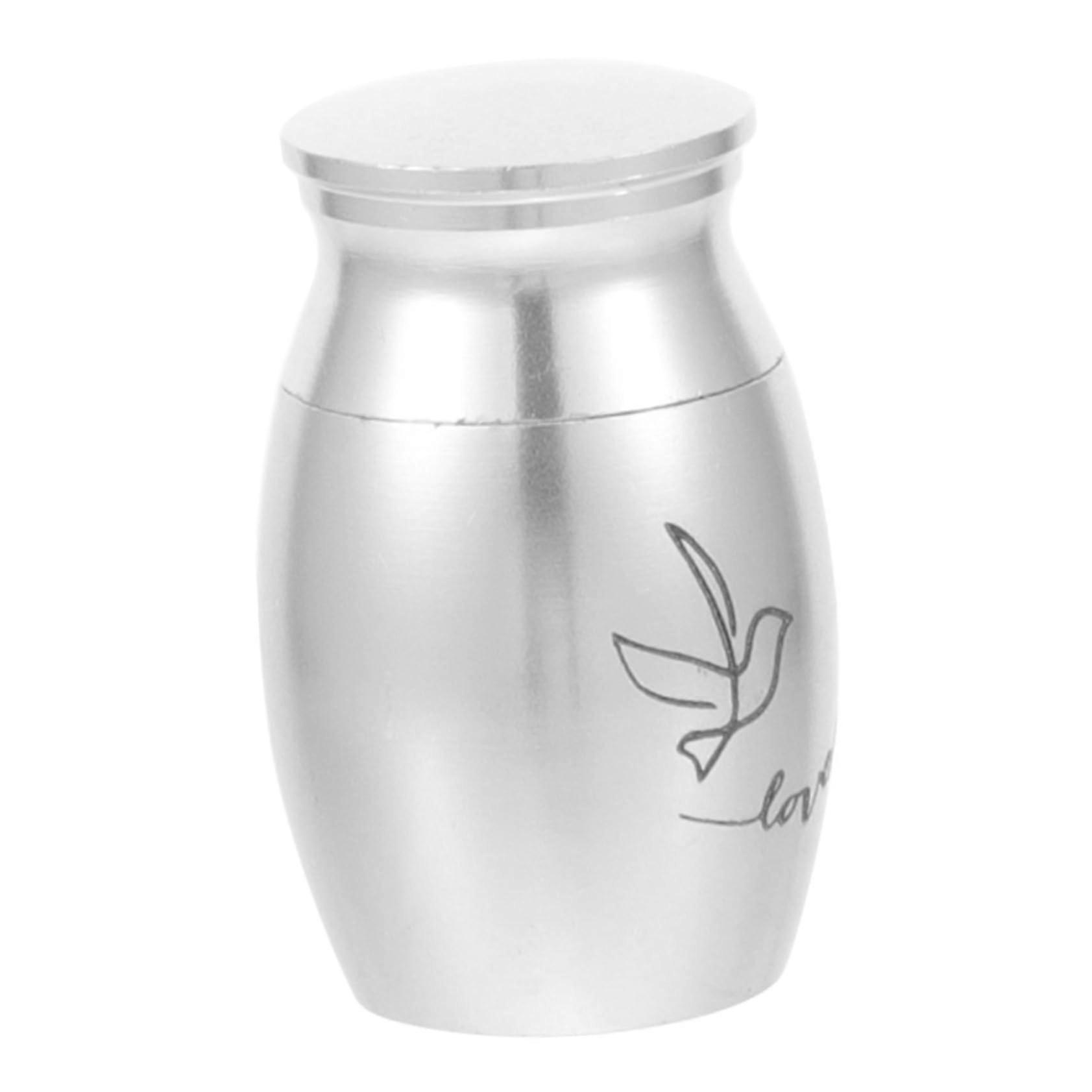 Mini Pet Bird Urn Keepsake Cremation Ashes Holder Portable Memorial Container For Small Birds Home Decor