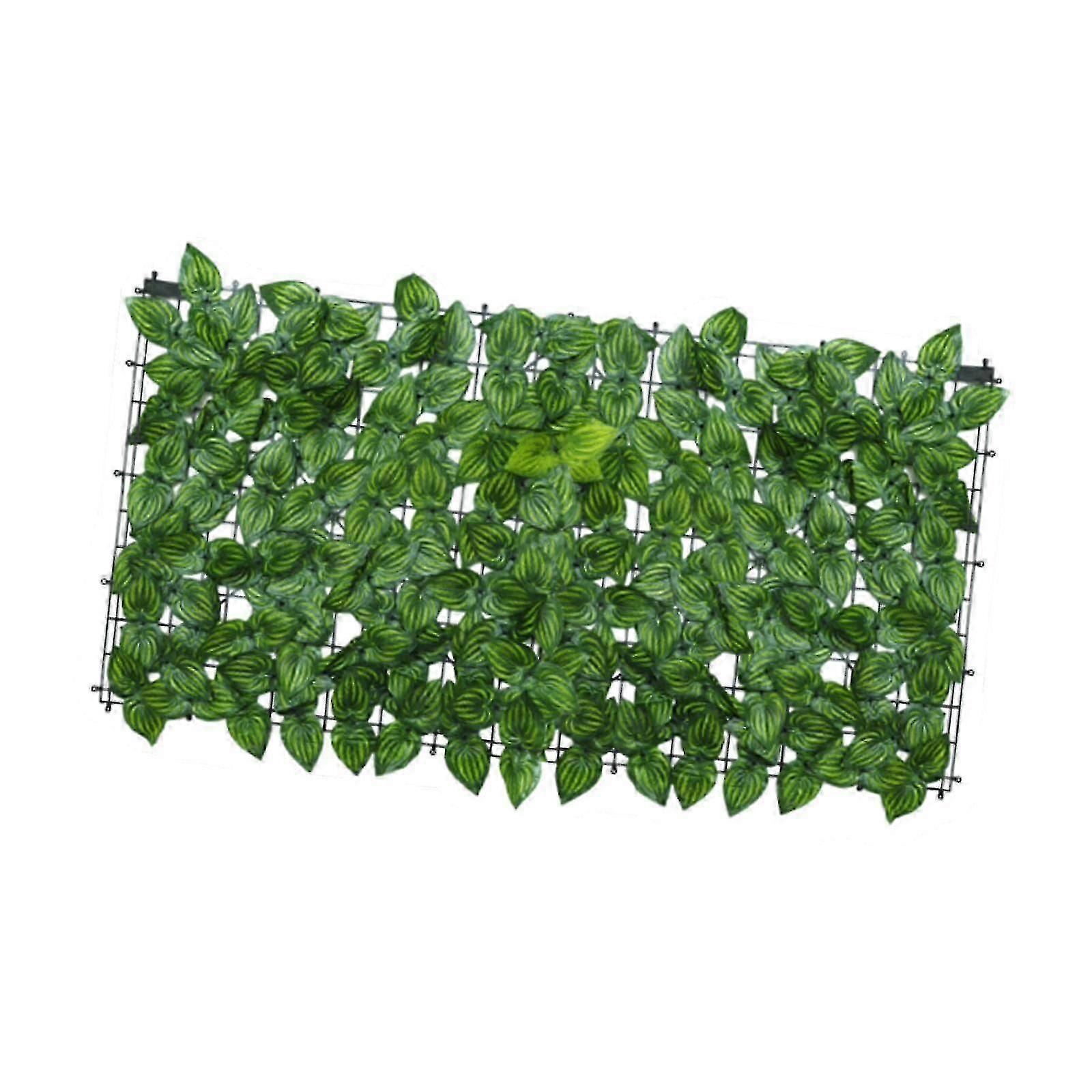 Artificial Privacy Fence Wall Screen Artificial Hedges Fence Easy Installation Faux Greenery Backdrop for Indoor Garden Patio 25-26s