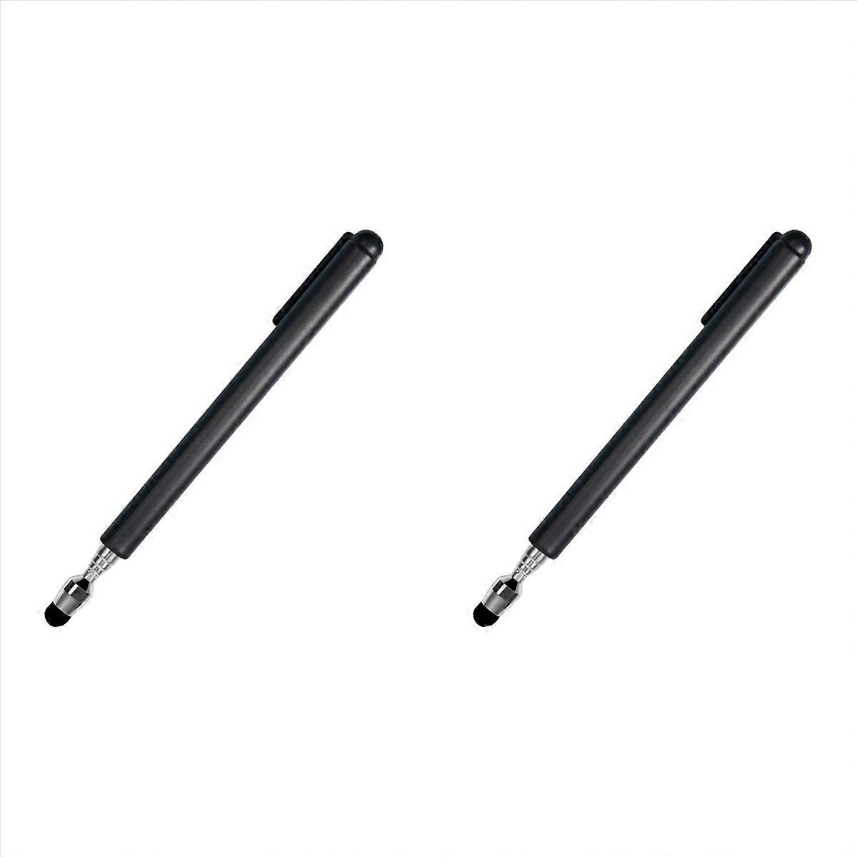 Universal Telescopic Stylus Pen for Touch Screens,(Black)