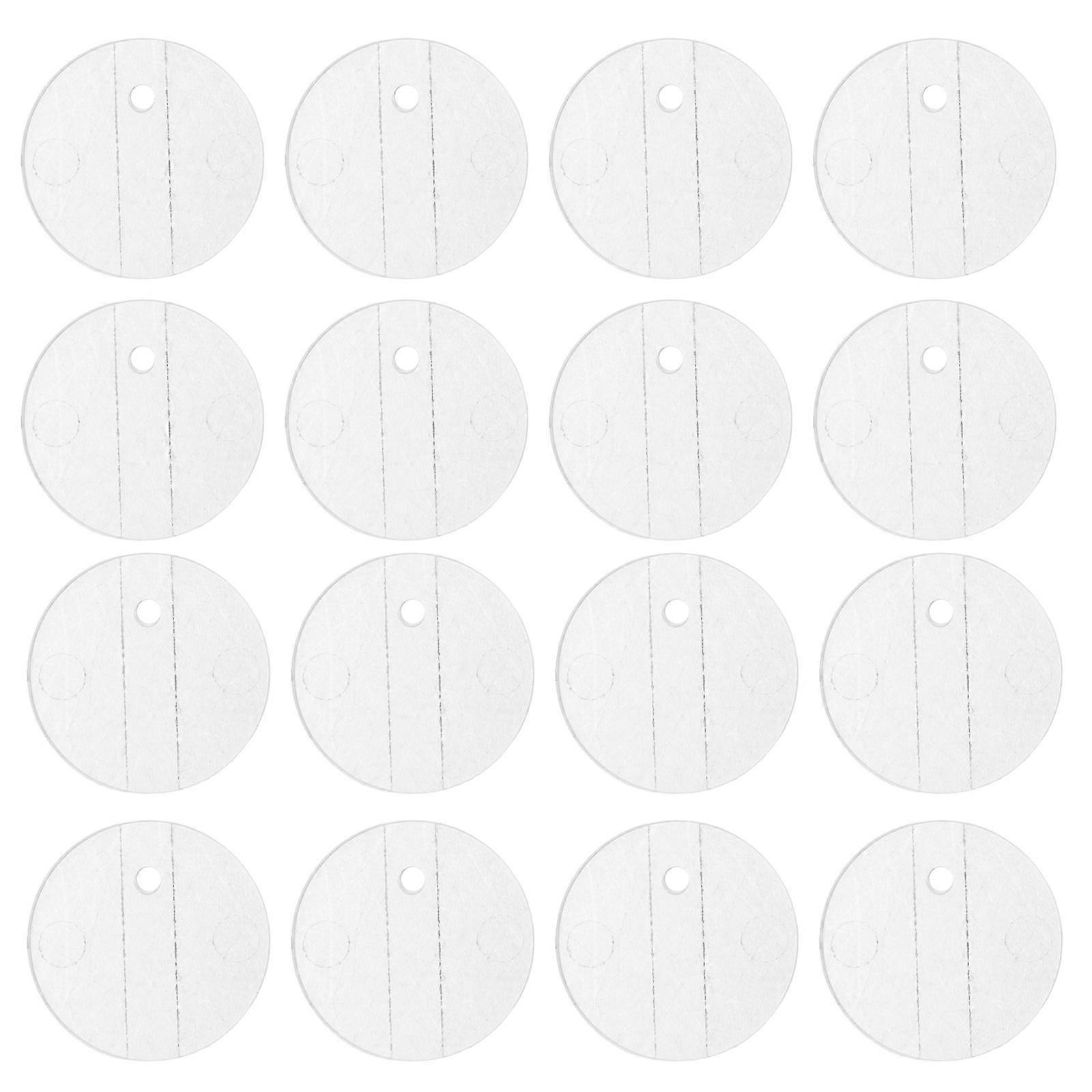 30pcs Round Plastic Model Bases: 6 Inch Action Figure Base Stand - Clear Plastic Display Stands For Articulated Figures Miniature Models