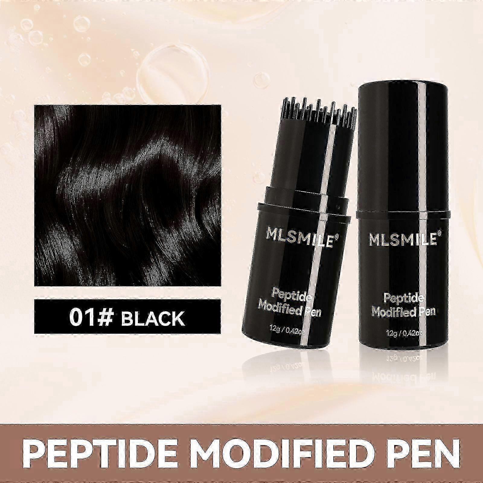 Hair Dye Comb - Color Brush with Instant Coverage, Gray Hairs Stick for Quick s, Portable Design with Smooth Application, Home Salon T