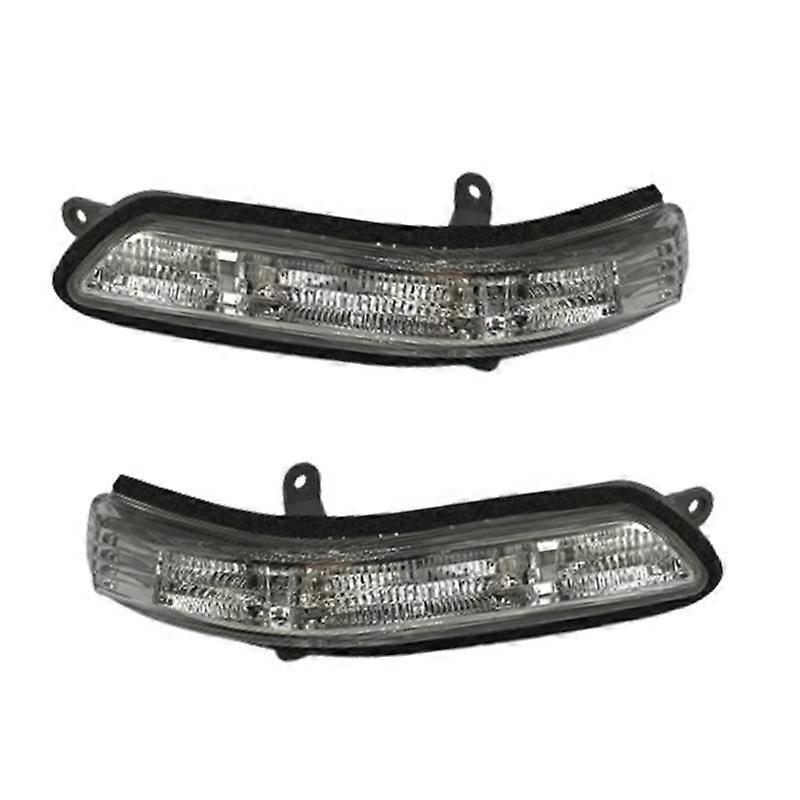 Applicable to Left and Right Exterior Rearview Side Mirror Glass LED Turn Signal Strip Flash Lamp For Buick Excelle 2008-2012/Chevrolet Nubira