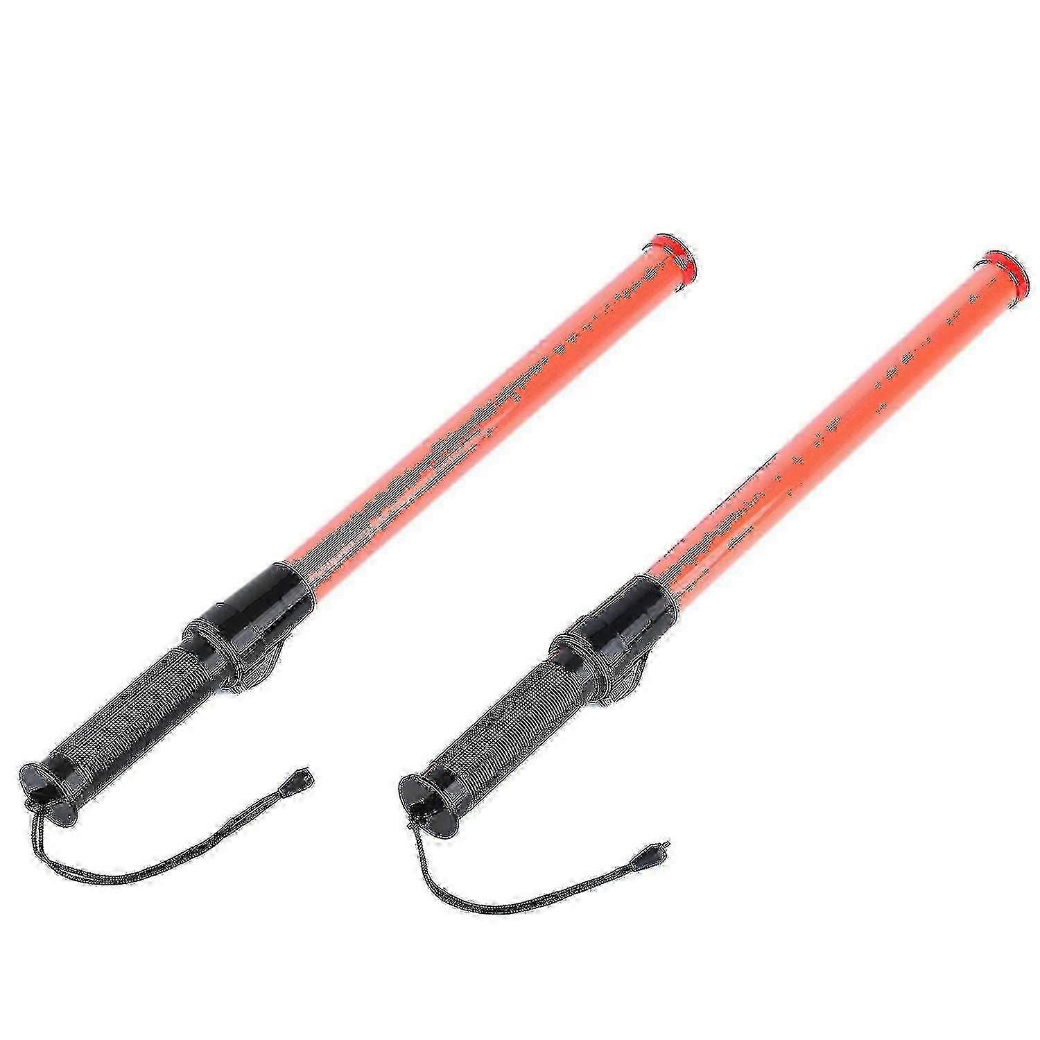 Traffic Safety Led Light Traffic Wands 2pack 21inch Signal For Parking Guides