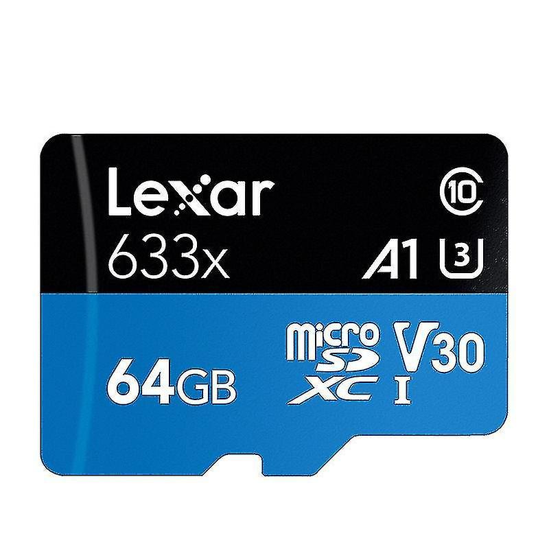 Computer Accessory Sets Lexar 633x 64gb High-speed Driving Recorder Dedicated Mobile Phone Memory Card Dvr Tf Card