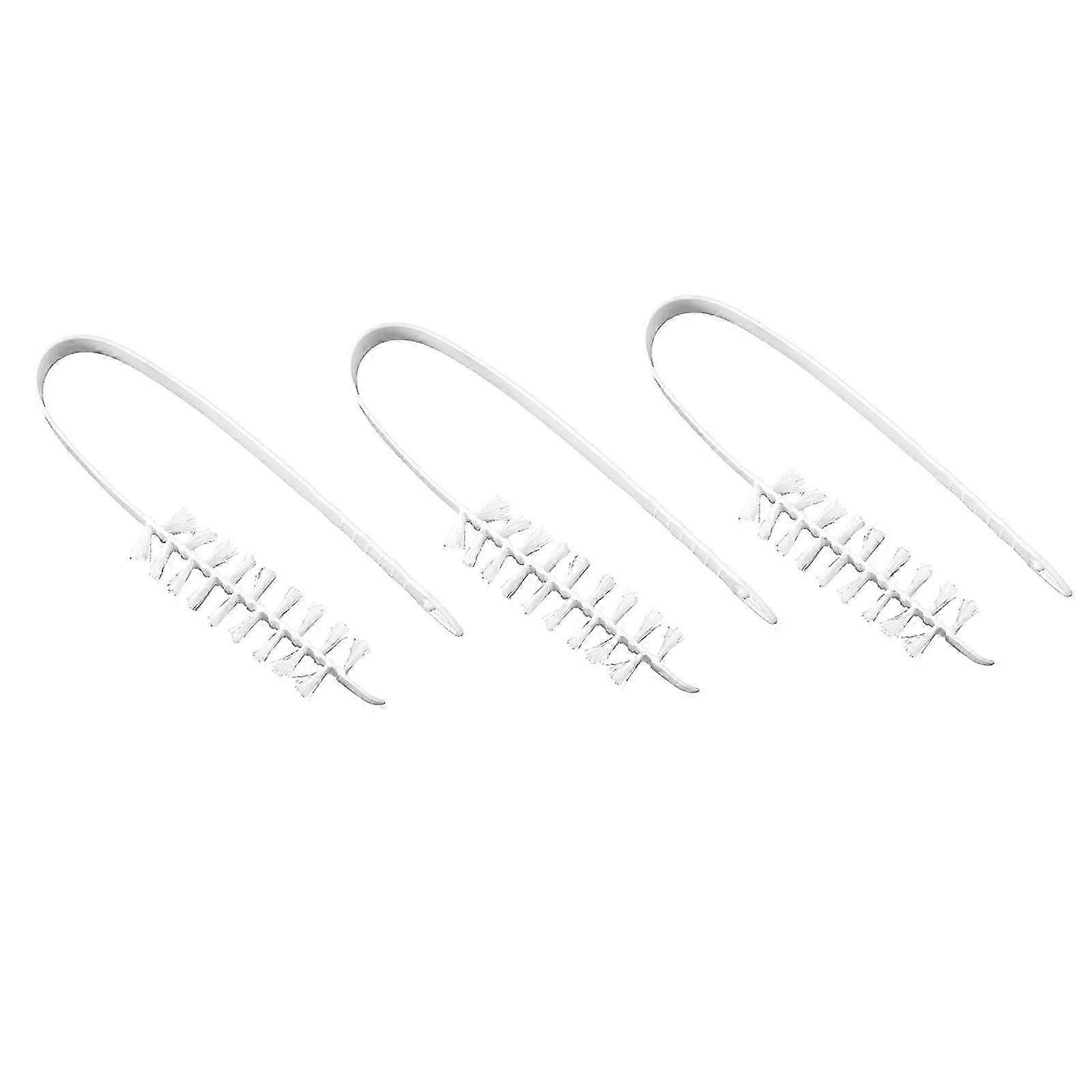 Washing machine brush set for thorough drum and crevice cleaning, 2PCS