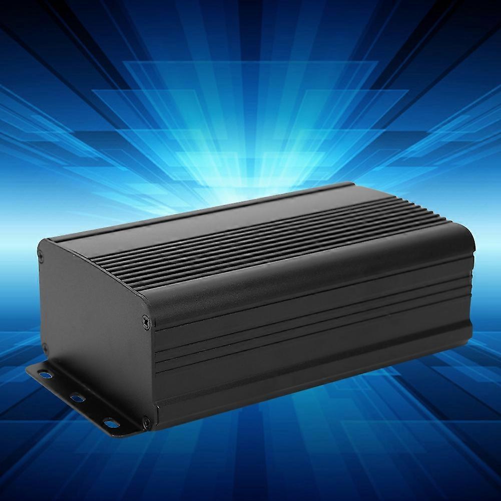 Aluminum Project Box Matte Black Enclosure Case DIY Circuit Board Controller Casing 55x95x150mm