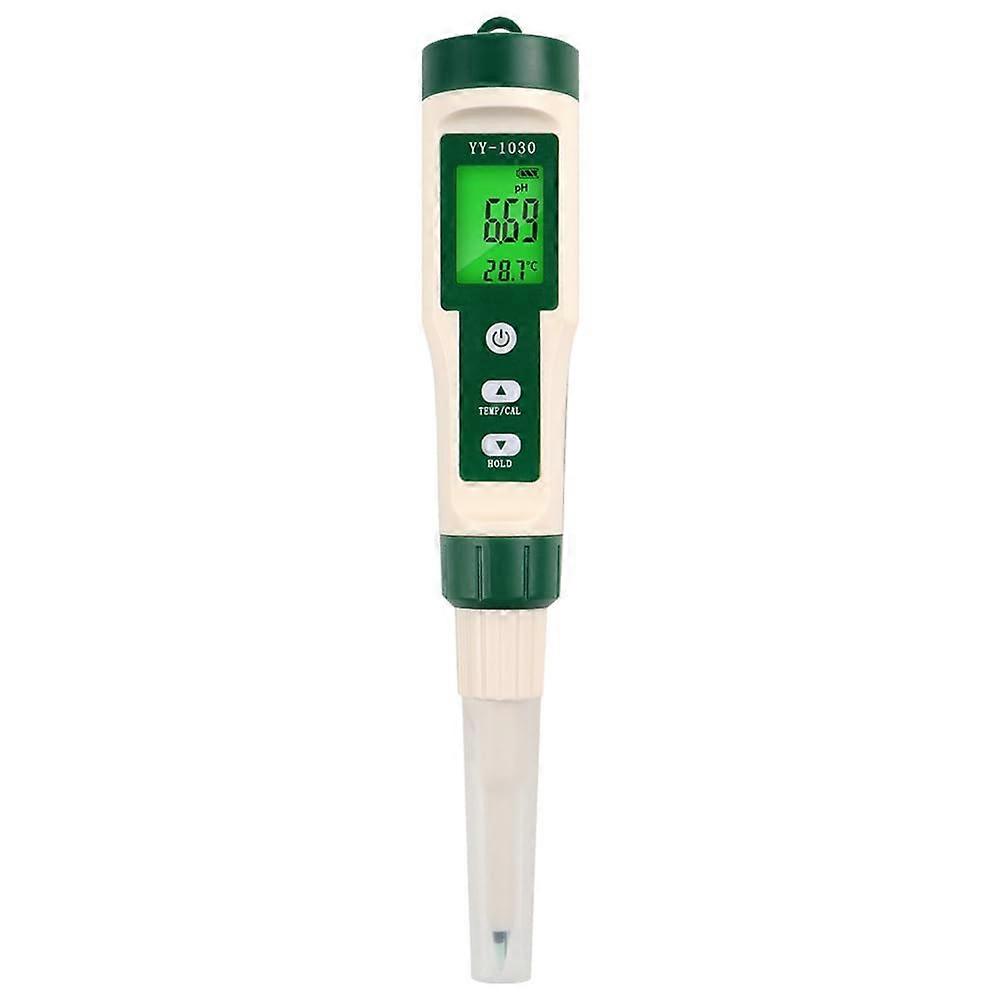PH Meter Food  Accuracy Sensor Temperature Acidity Tester For Brewing Cheese Meat Canning Dough Soil