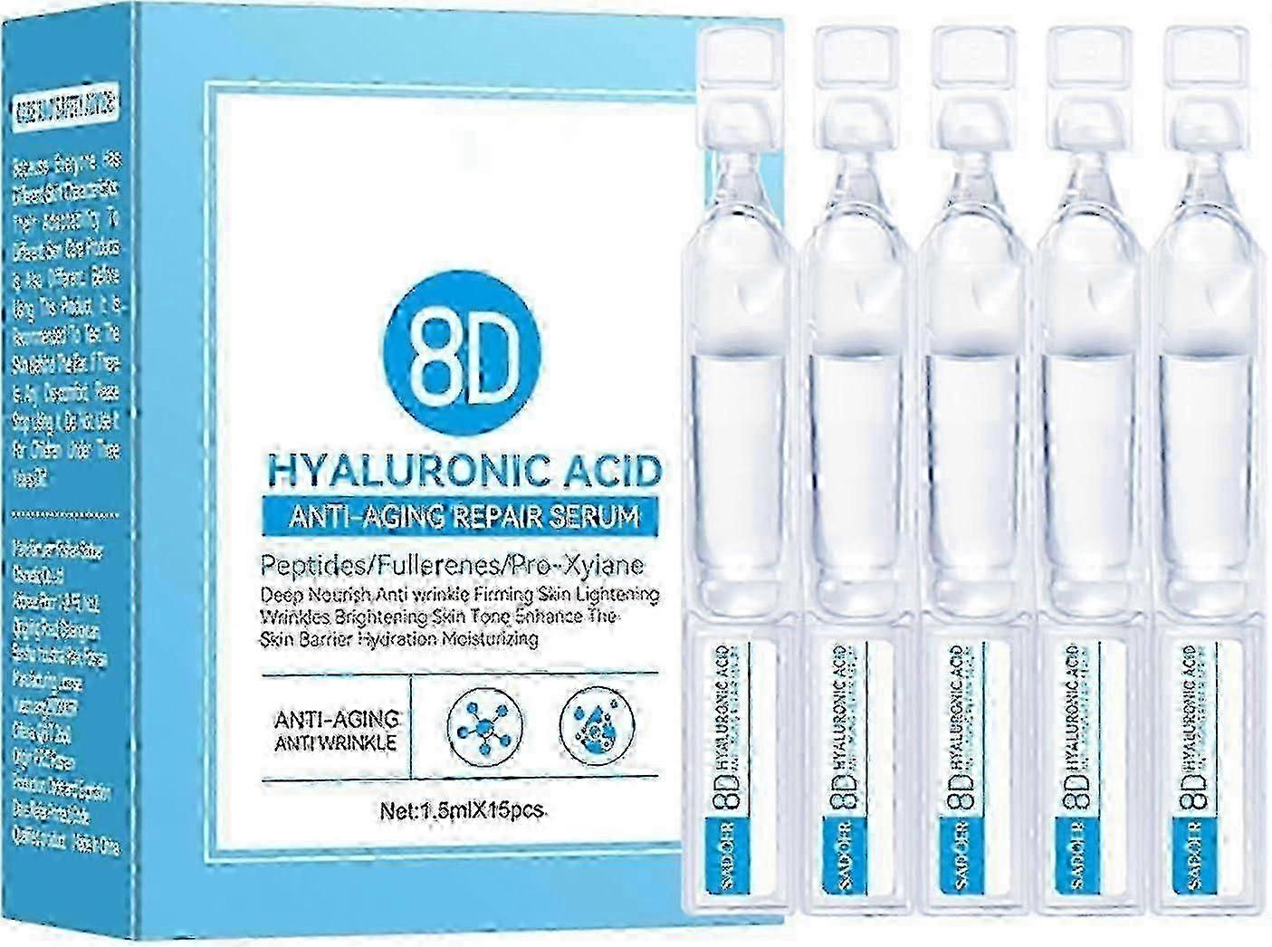 مصل حمض الهيالورونيك مصل الوخز بالإبر الدقيقة للوجه ، مصل إصلاح حمض الهيالورونيك المضاد للشيخوخة ، مصل أمبولة سيراميد مع حمض الهيالورونيك