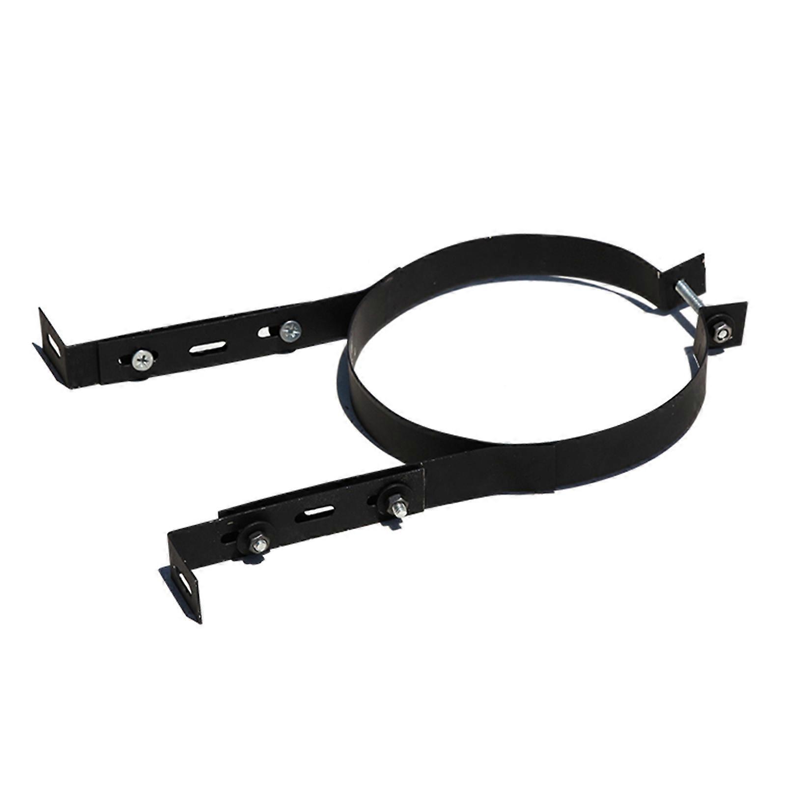 Portable Fireplaces Flue Liner Clamps High Strength Chimney Pipe Brackets Replacement Chimney Pipe Clamps Easy to Use Multicolor