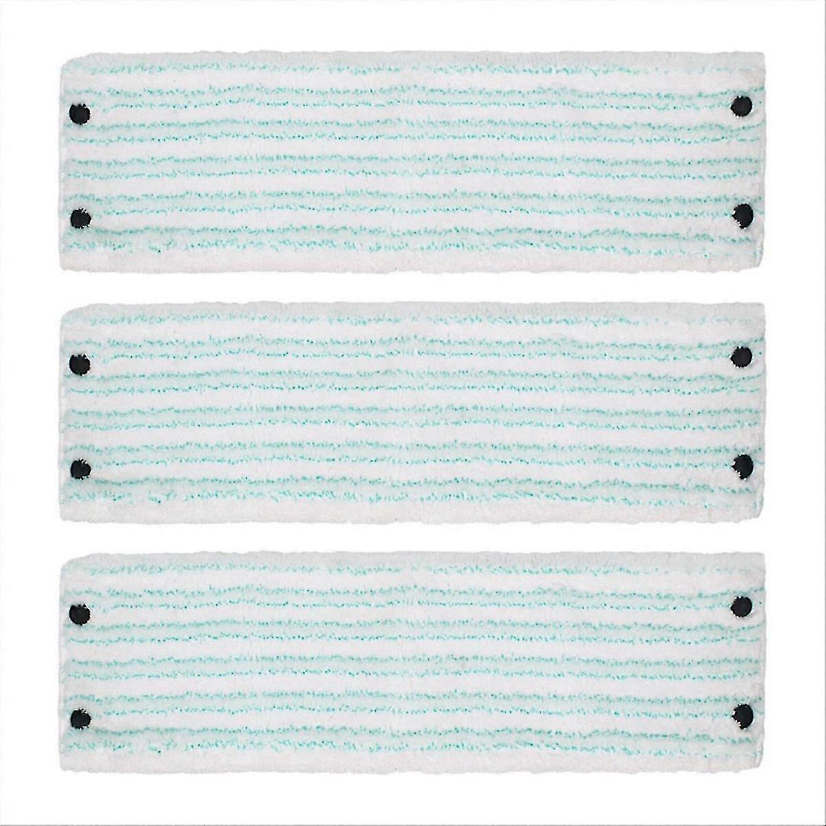 3 Pack Microfiber Mop Pads For Leifheit Clean Twist