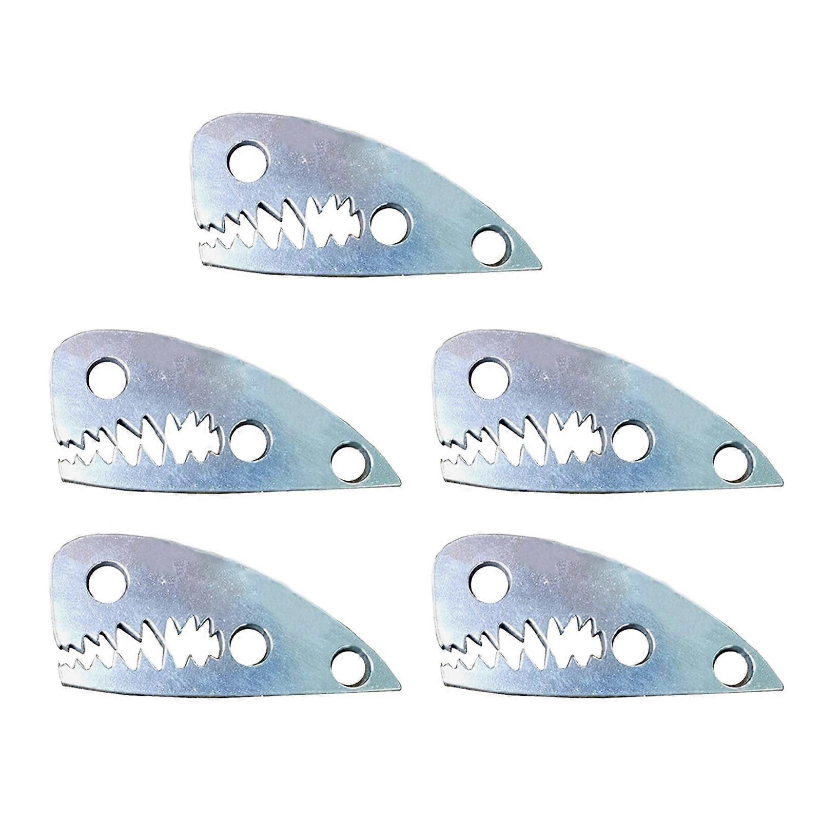 5Pcs Professional Tent Triple Hole Rope Adjuster For Backpacking Tent Adjustable Guyline Tensioner Secure Fastener Multicolor