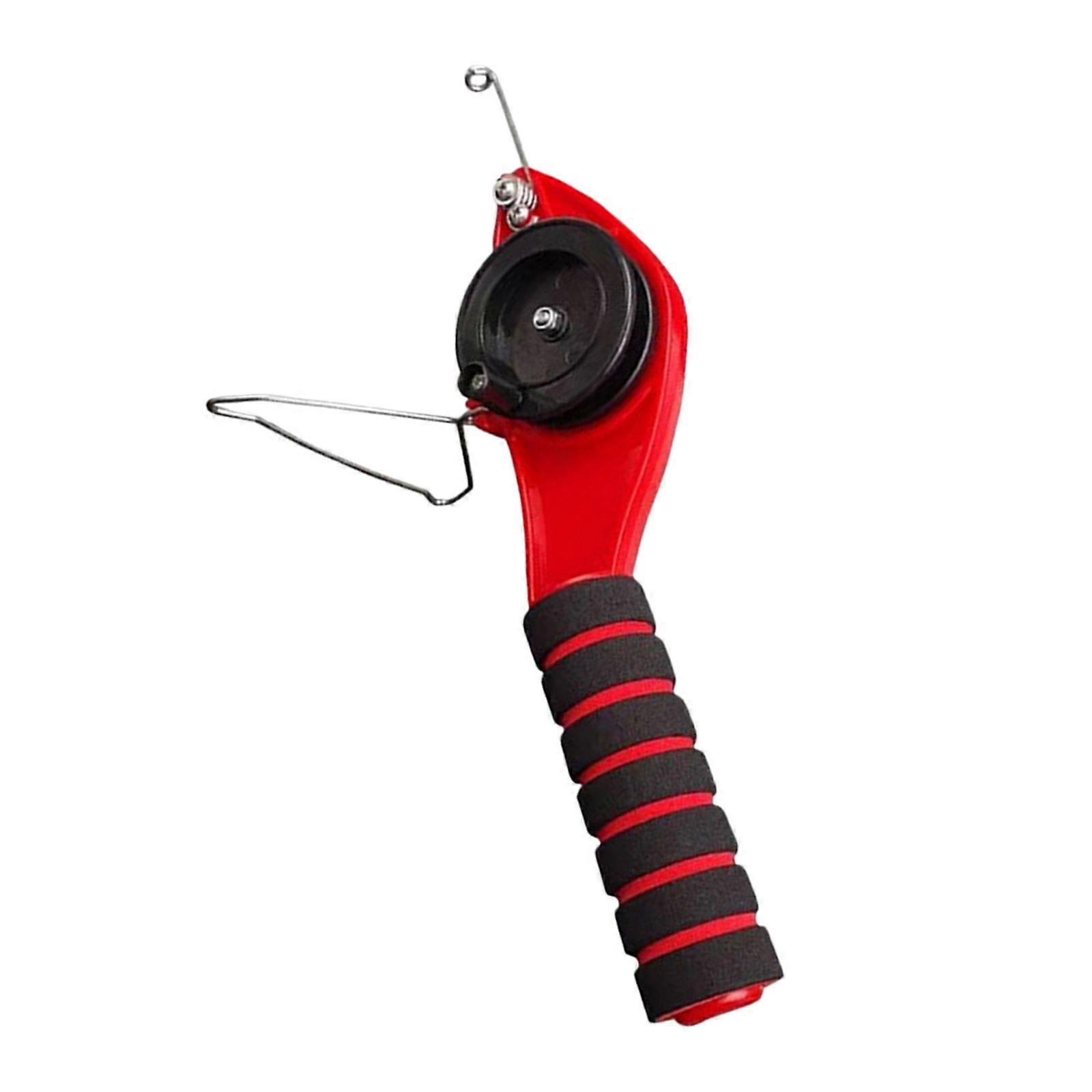 Compact Foldable Ice Fishing Rod 30cm ABS With Adjustable Holder Reel Line For Cold Weather Anglers Portable Multicolor