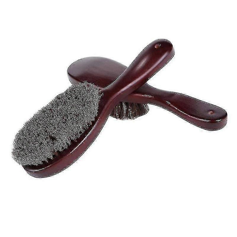 Βούρτσα ενδυμάτων βουρτσών ρούχων με τη μαλακή τρίχα αλόγου και την ξύλινη λαβή συμβατή ανδρικά παλτό
