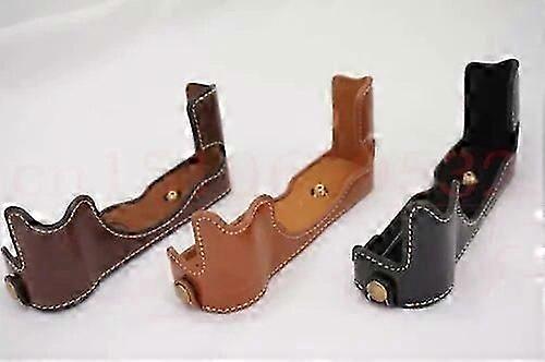 富士フイルム用ハーフボディセットカバー X-30 X30 PU レザーカメラバッグケース