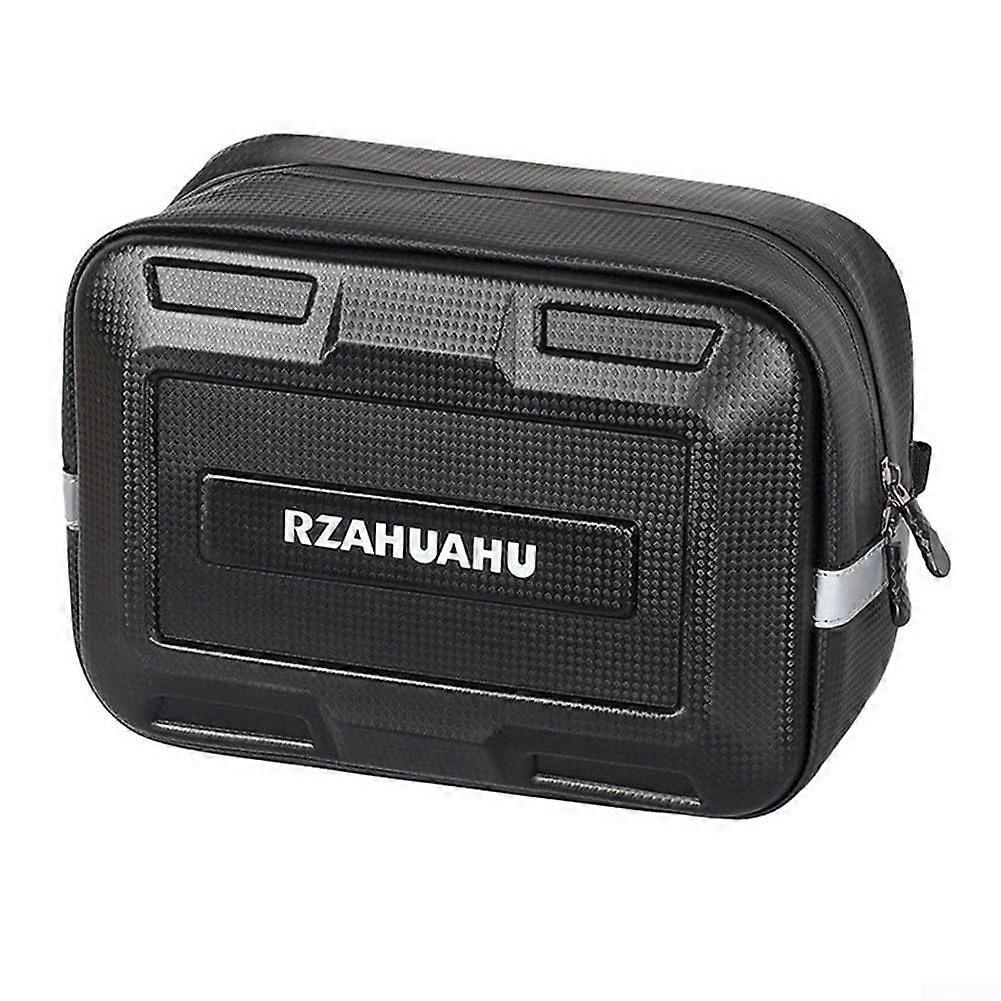 Ebike Rear Pannier Bag Large Capacity WaterResistant Polyester PVC for Commuting and Long Rides