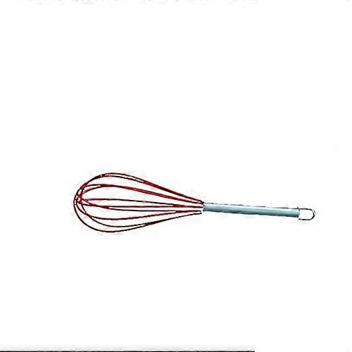 Silicone Whisk with Handle Hook and Reinforced Joint for Home Baking and Cooking