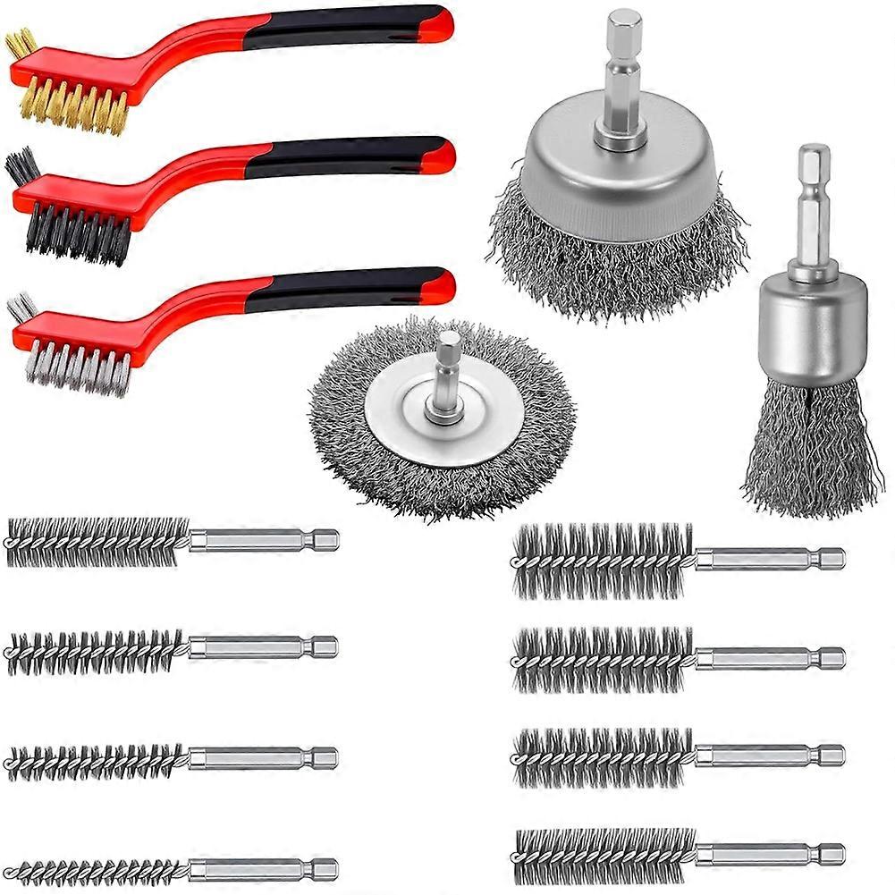14Pcs Wire Wheel Wire Wheel