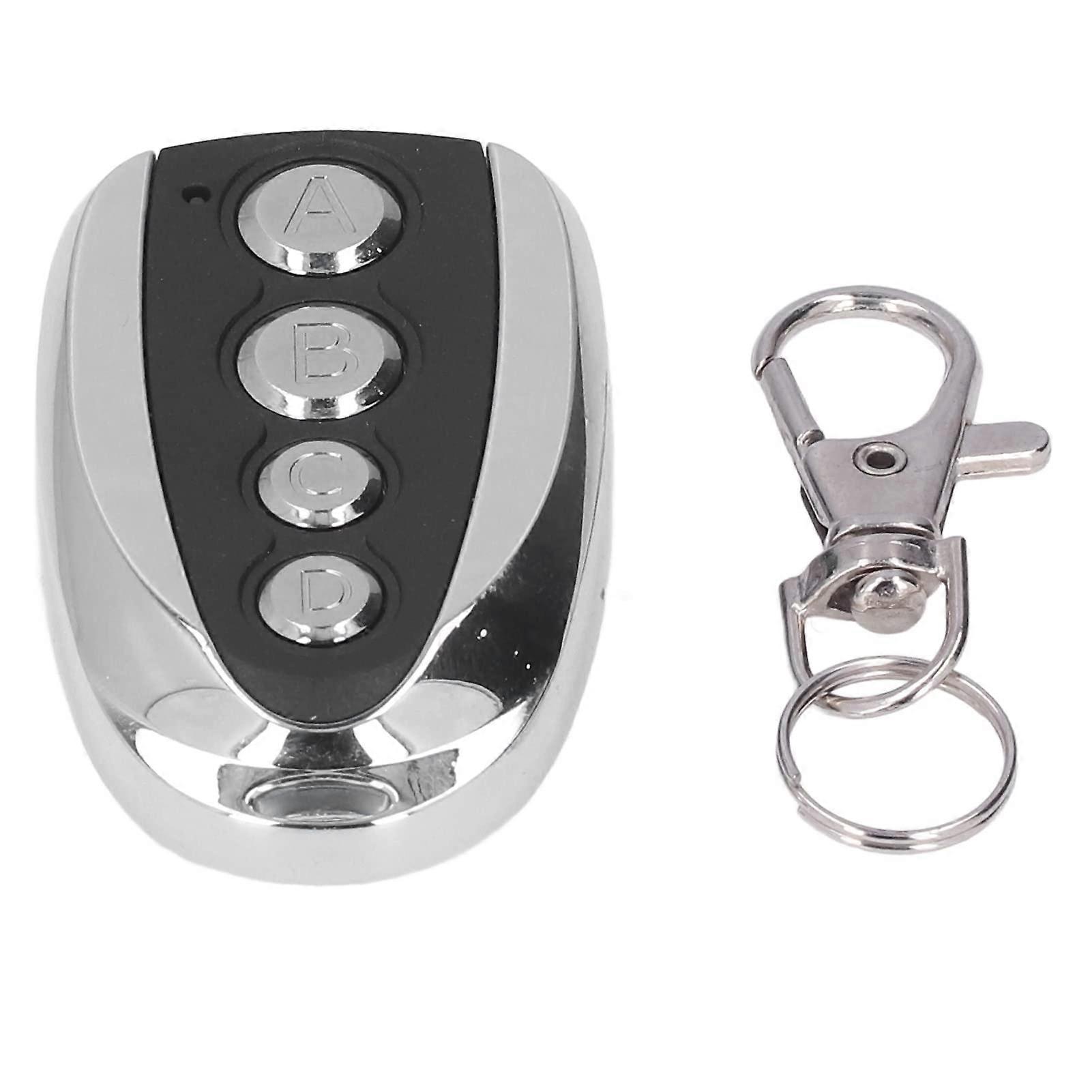 Garage Door Remote Control Opener 433MHz 4Button Keychain for Curtain Door Security System